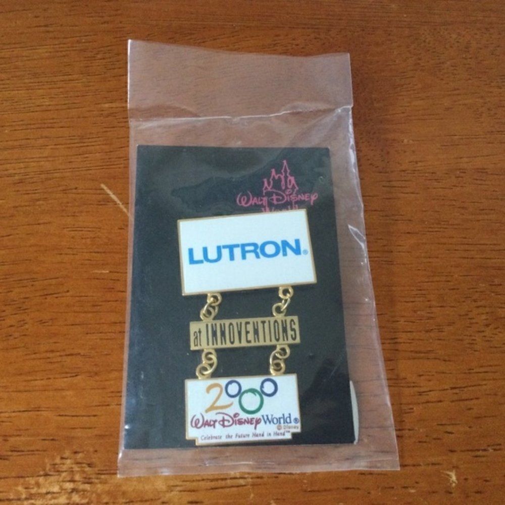 🆕 Disney Pin 2375 WDW Innoventions LUTRON Press 2000